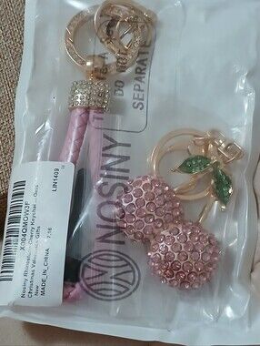 Purse Charm And Key Ring